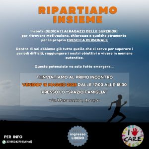 Locandina incontro Venerdì 16 Maggio '25